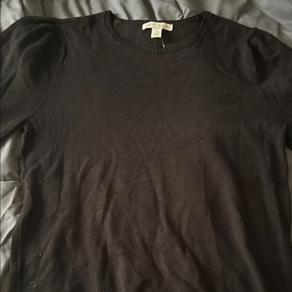Cato Black Crew Neck Sweater